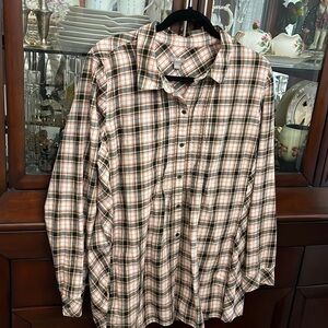 J.Jill plaid top size Large 💙